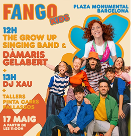 FANGO KIDS - THE GROW UP SINGING BAND & DÁMARIS GELABERT